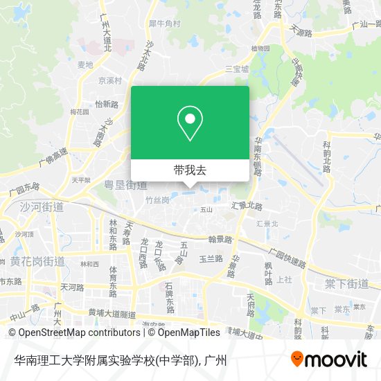 华南理工大学附属实验学校(中学部)地图