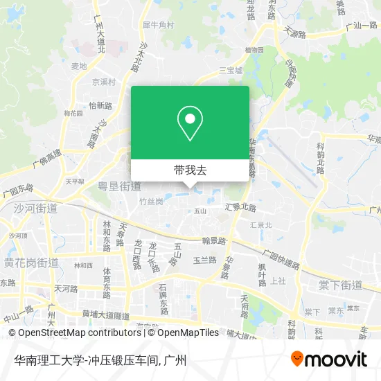 华南理工大学-冲压锻压车间地图