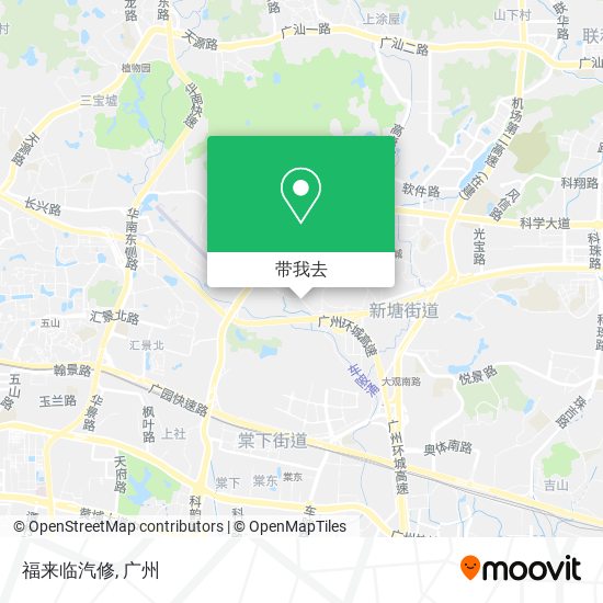 福来临汽修地图