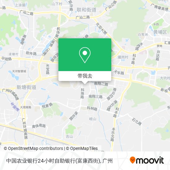 中国农业银行24小时自助银行(富康西街)地图