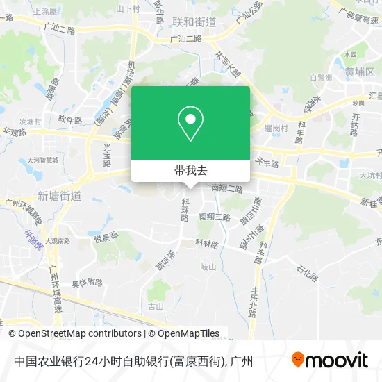 中国农业银行24小时自助银行(富康西街)地图