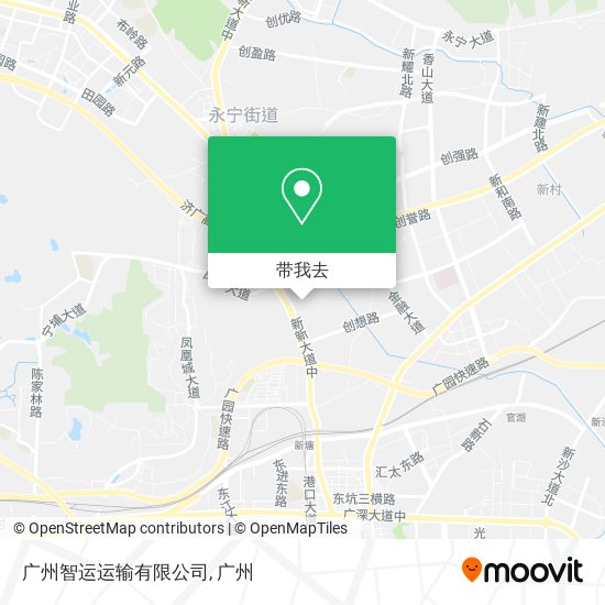 广州智运运输有限公司地图