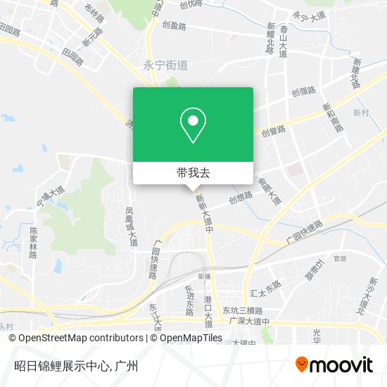 昭日锦鲤展示中心地图