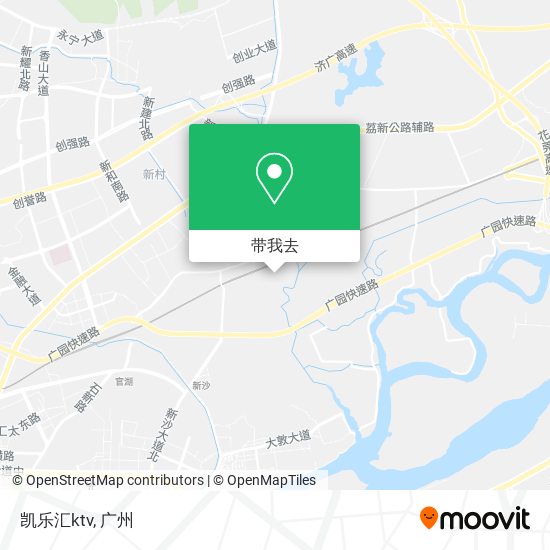 凯乐汇ktv地图