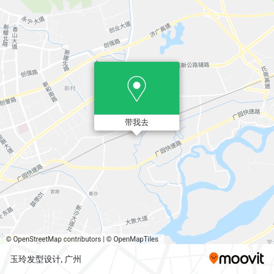 玉玲发型设计地图