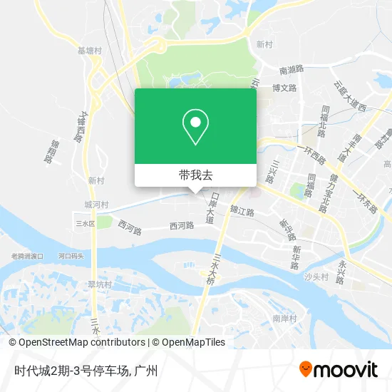 时代城2期-3号停车场地图