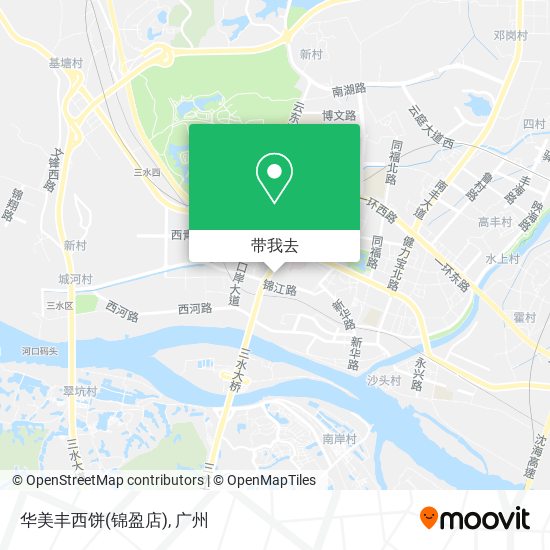 华美丰西饼(锦盈店)地图