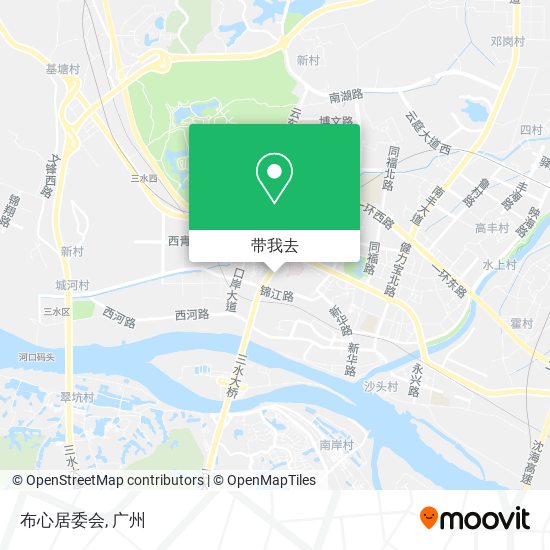 布心居委会地图