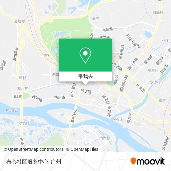 布心社区服务中心地图
