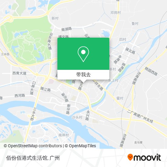 佰份佰港式生活馆地图