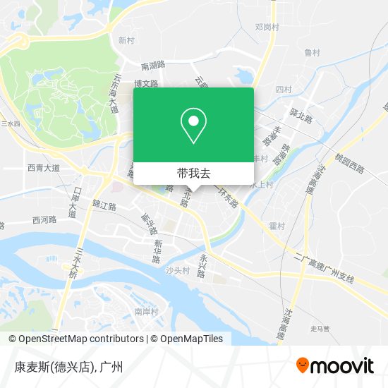 康麦斯(德兴店)地图