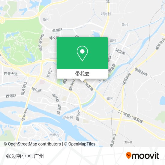 张边南小区地图
