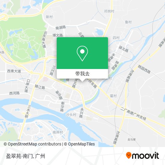 盈翠苑-南门地图