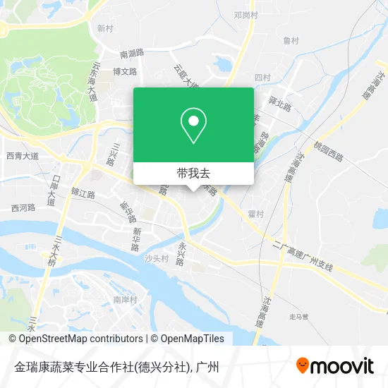 金瑞康蔬菜专业合作社(德兴分社)地图
