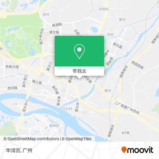 华清宫地图