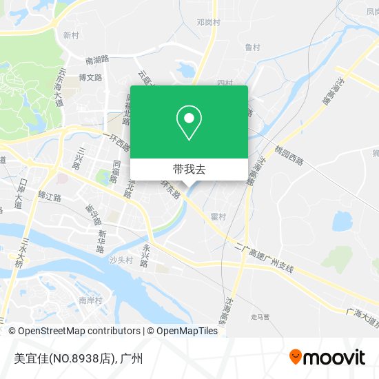 美宜佳(NO.8938店)地图