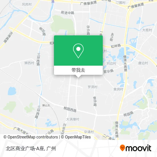 北区商业广场-A座地图
