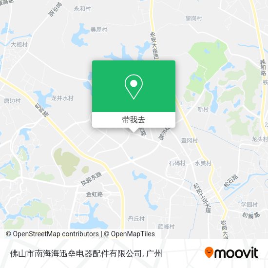 佛山市南海海迅垒电器配件有限公司地图