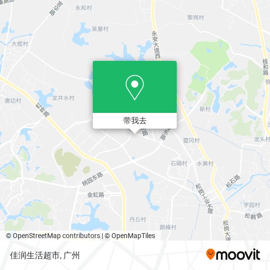 佳润生活超市地图