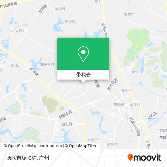 塘联市场-C栋地图