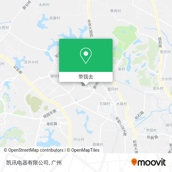 凯讯电器有限公司地图