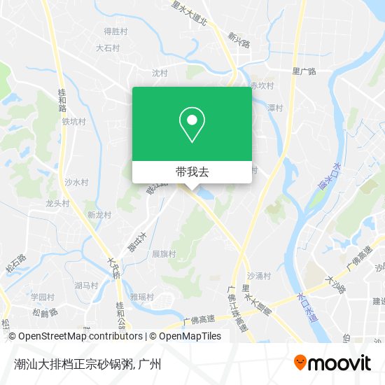 潮汕大排档正宗砂锅粥地图