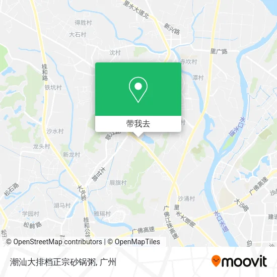 潮汕大排档正宗砂锅粥地图