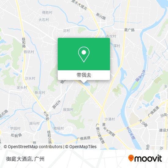 御庭大酒店地图