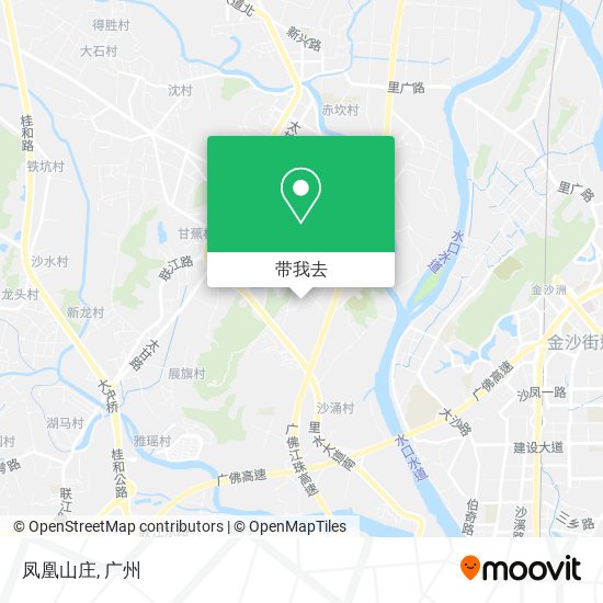 凤凰山庄地图