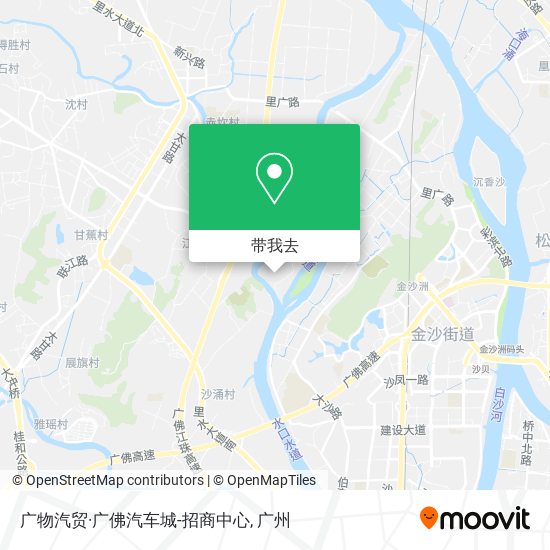 广物汽贸·广佛汽车城-招商中心地图