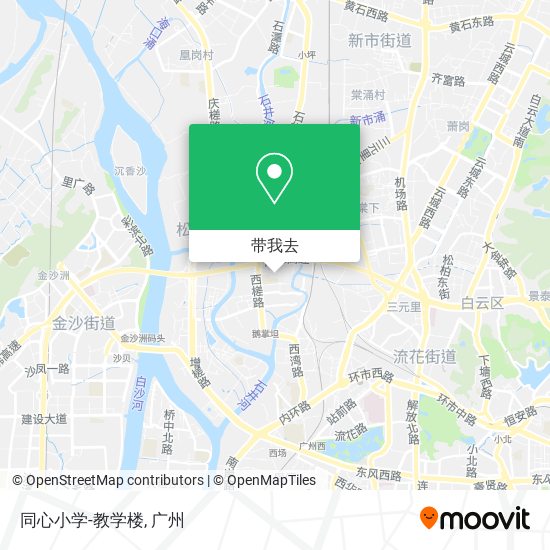 同心小学-教学楼地图