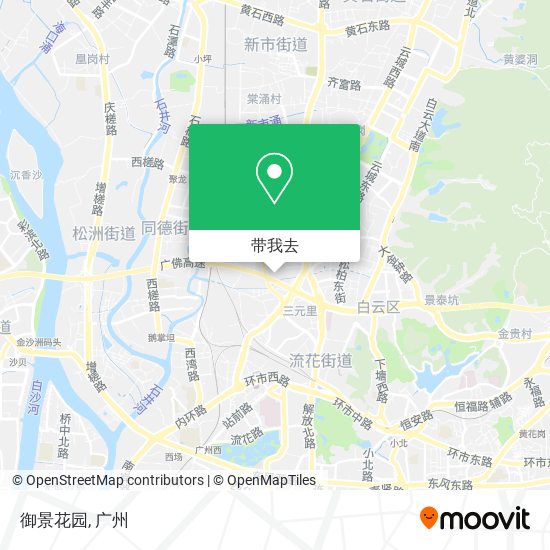 御景花园地图