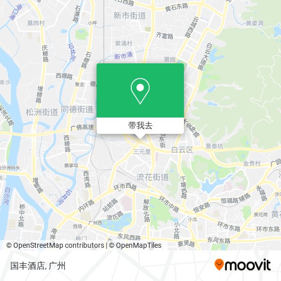 国丰酒店地图
