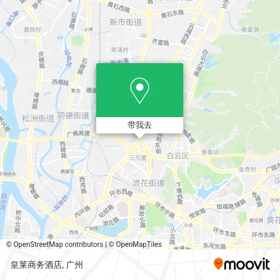 皇莱商务酒店地图