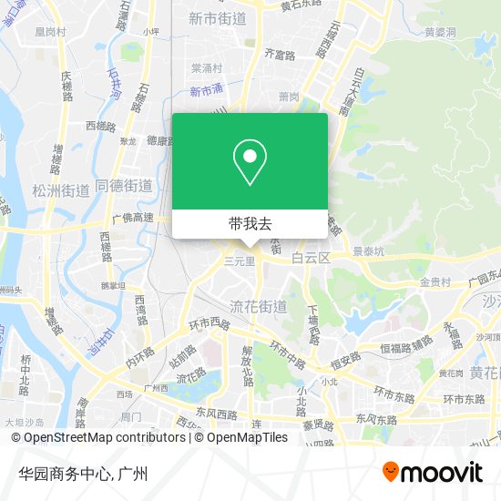 华园商务中心地图
