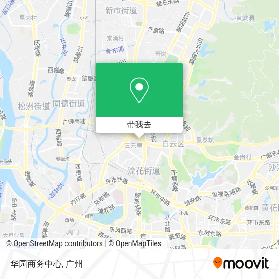 华园商务中心地图