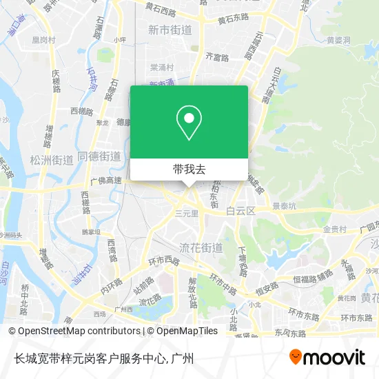 长城宽带梓元岗客户服务中心地图