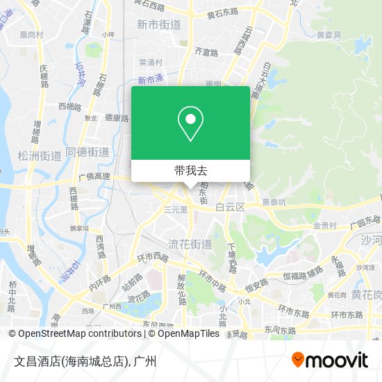 文昌酒店(海南城总店)地图