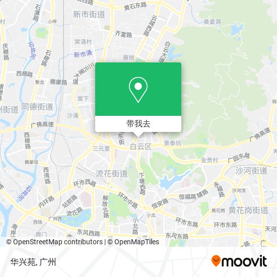 华兴苑地图