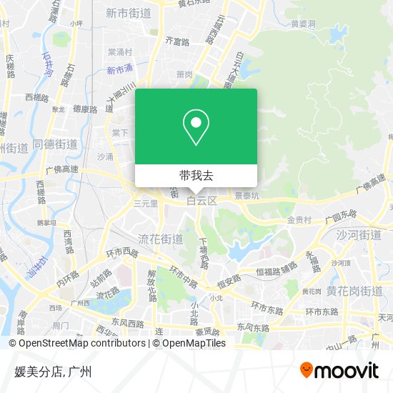 媛美分店地图