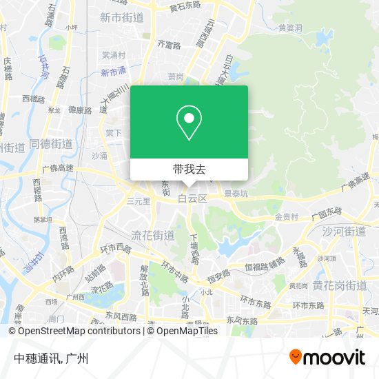 中穗通讯地图