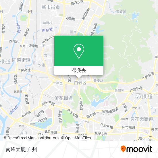 南烽大厦地图