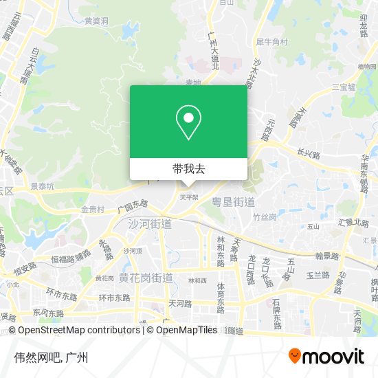伟然网吧地图