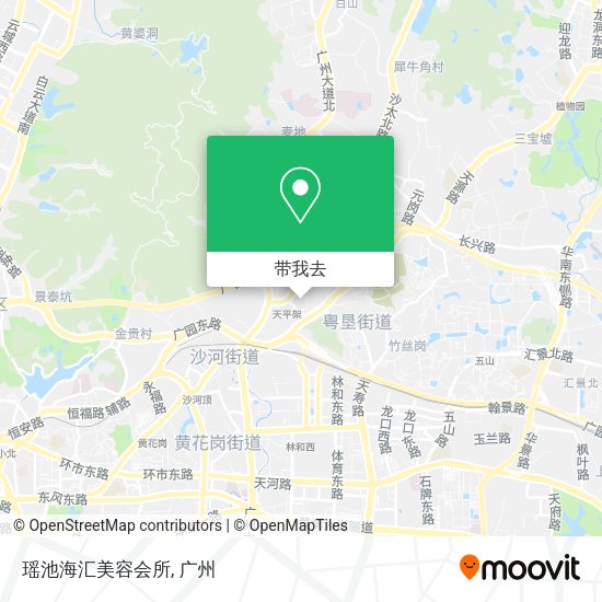 瑶池海汇美容会所地图