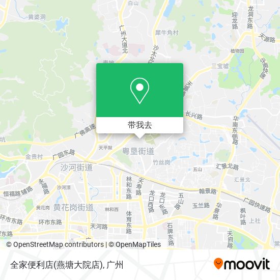 全家便利店(燕塘大院店)地图