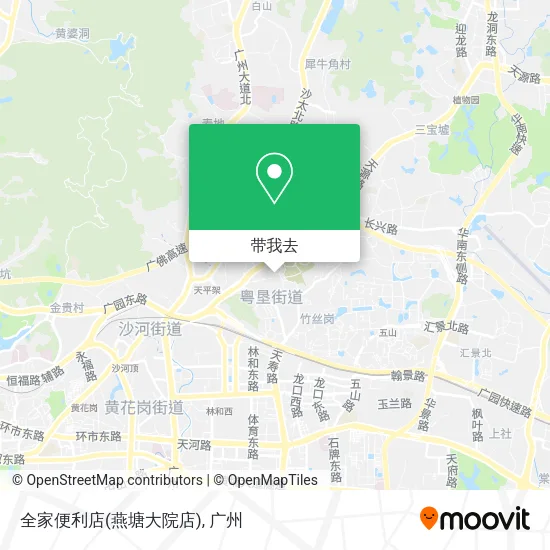 全家便利店(燕塘大院店)地图