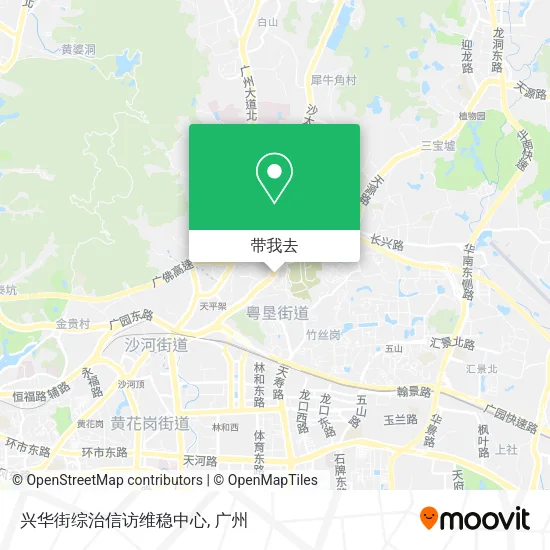 兴华街综治信访维稳中心地图