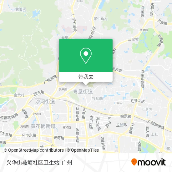 兴华街燕塘社区卫生站地图