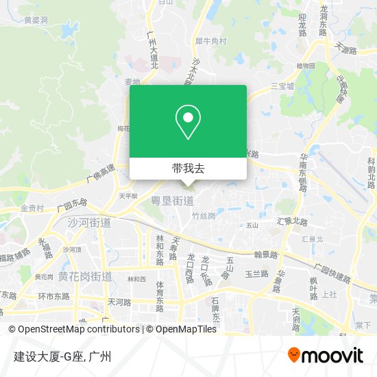建设大厦-G座地图