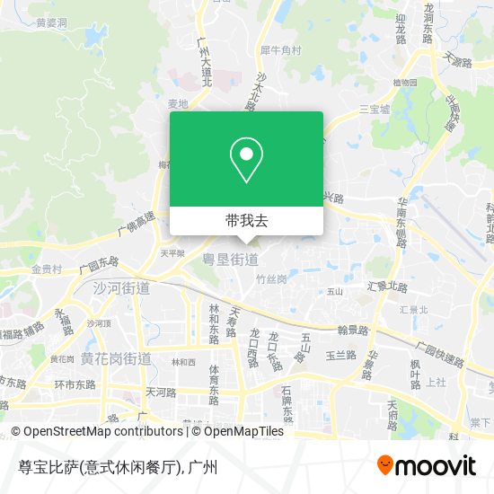 尊宝比萨(意式休闲餐厅)地图